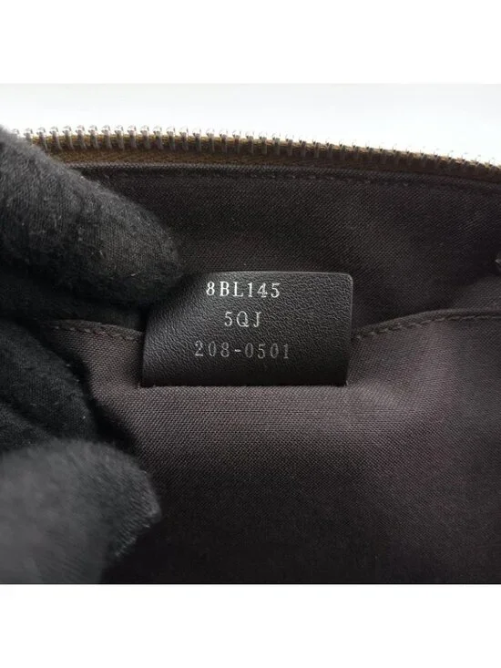 Fendi Visible Green Leather Messenger Bag - Picture 11 of 16